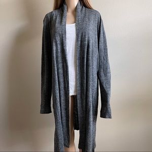 Eileen Fisher Gray Cardigan XL EUC